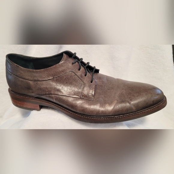 11 Cole Haan Limited Release Grand Os Leather Derby Oxfords C21453 Brown Gray main image 6